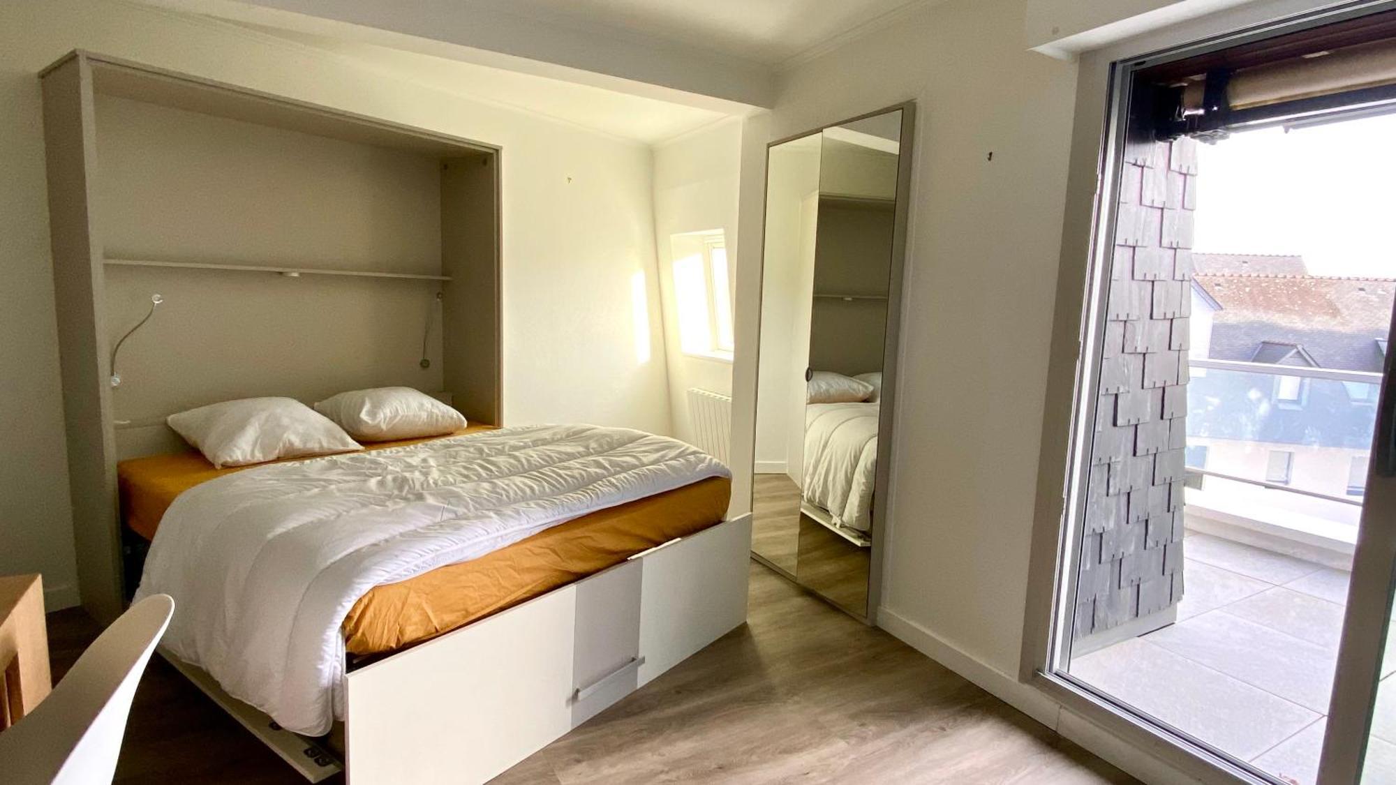 Appartement Avec Vue Mer Et Parking Bénodet Kültér fotó